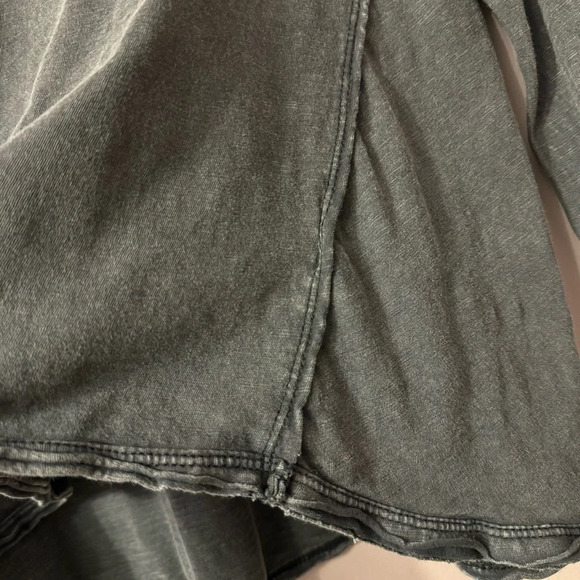 Anthropologie Saturday Sunday Longsleeve  Gray Shirt Women Size S - Picture 7 of 7